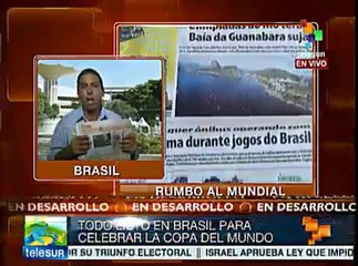 Brasil: disponen 157 mil elementos de seguridad para Brasil 2014