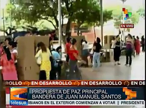Inicia semana previa a la segunda vuelta en presidencial colombiana