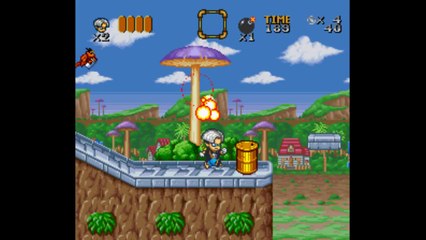 Go Go Ackman stage1 Snes