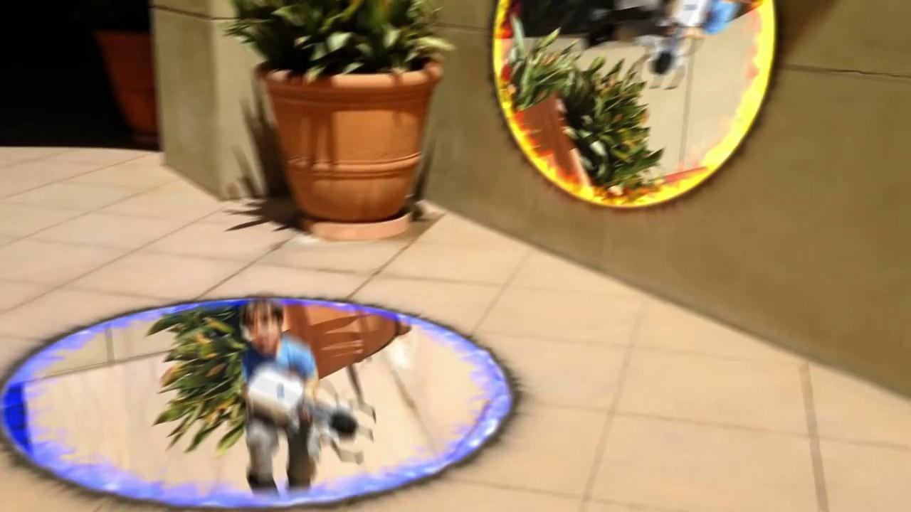 3-Year-Old with a Real Portal Gun