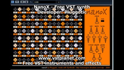 Synthesizer Software - NanoX VST free - vstplanet.com