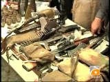 Ammunition recovered from terrorists