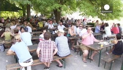 Central Europe enjoys an early summer