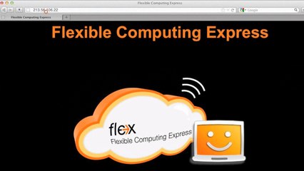 [EN] Flexible Computing Express Portal Demonstration [VIDEO]