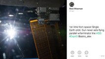 The First Vine Posted From Space Is Pretty Sweet