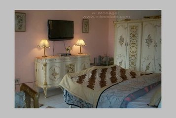 Furnished flat for rent in Al Rehab 1st phase