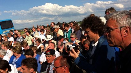 Cérémonie au site Hillman, le 7 juin 2014