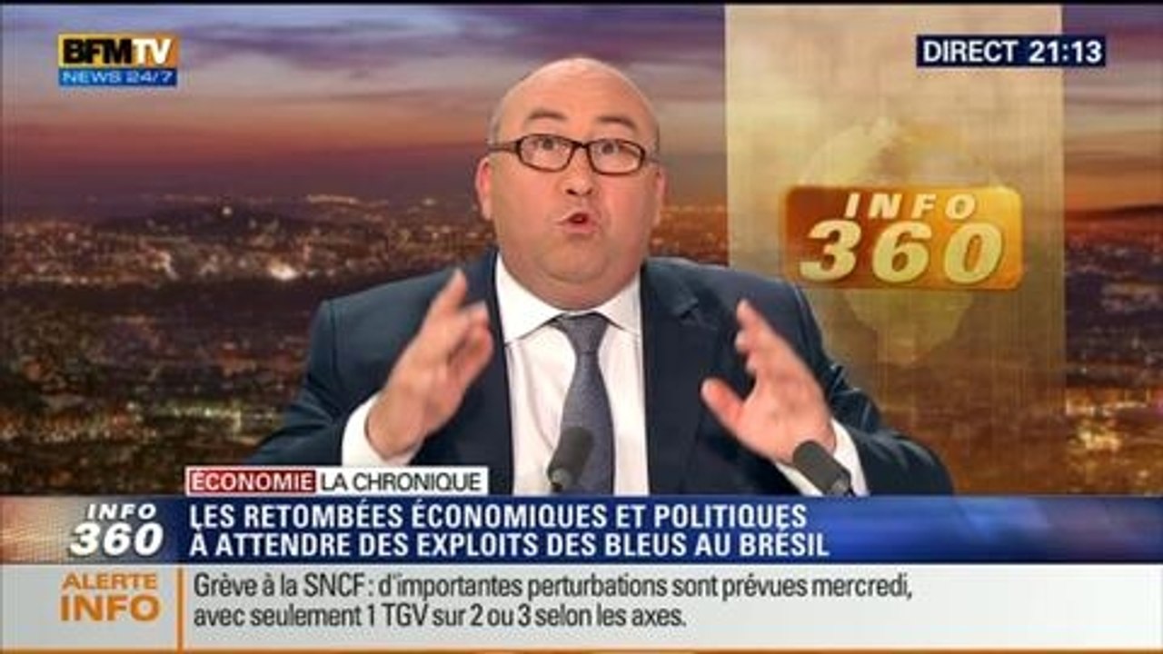 L'Éco du soir: Quelles retombées économiques faut-il attendre de la participation des Bleus à la Coupe du Monde ? - 09/06