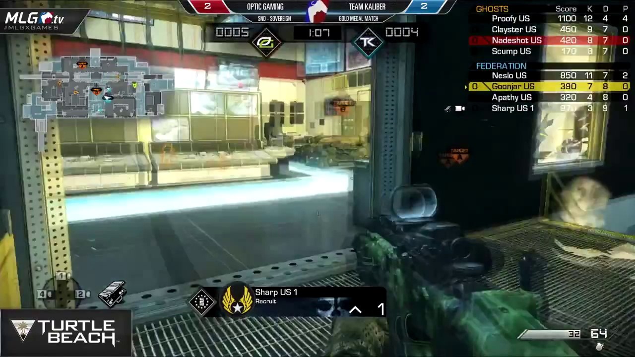 OpTic Gaming - Top Frags et Actions - X Games 2014 - Green Wall Champions