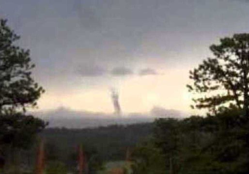 Tornado Forming Near Lake George