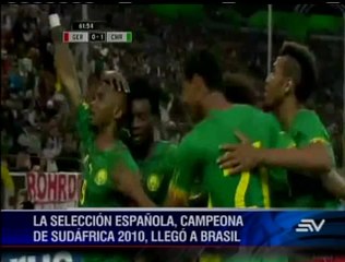 Selecciones que arriban a Brasil