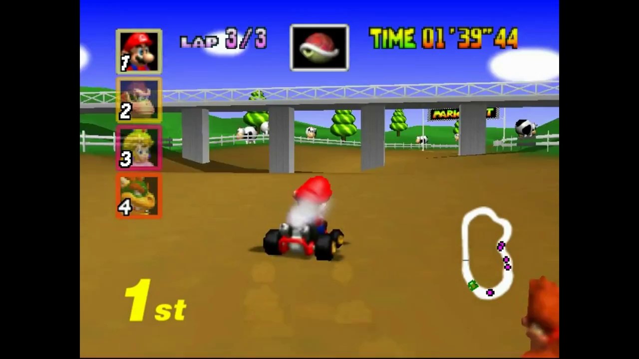 Mario Kart 64 - Coupe Champignon 50cc