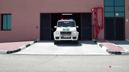 The World's Fastest Police Cars  - Dubai