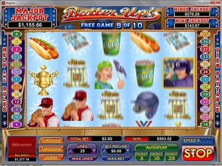 Batter Up Slot Freespin Feature