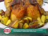 Lorena y Nicolasa: sepa cómo cocinar un rico pollo asado con hierbas y limón (2/2)