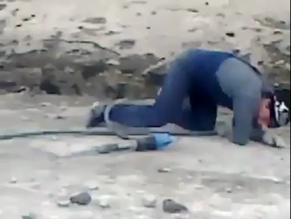 Beton kırma makinesiyle çatışmaya girmek