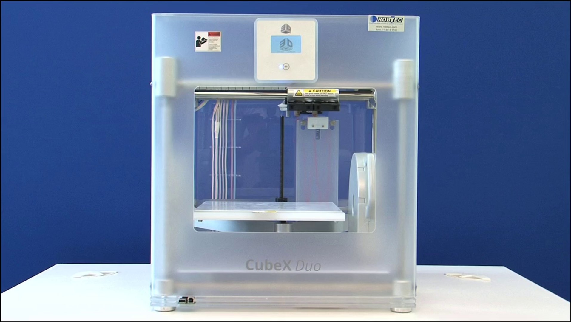 Impressora 3D CubeX Duo imprime em duas cores - Vídeo Dailymotion