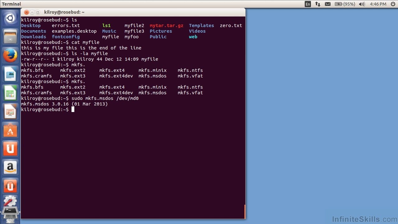 Linux Formatting - Making A Filesystem