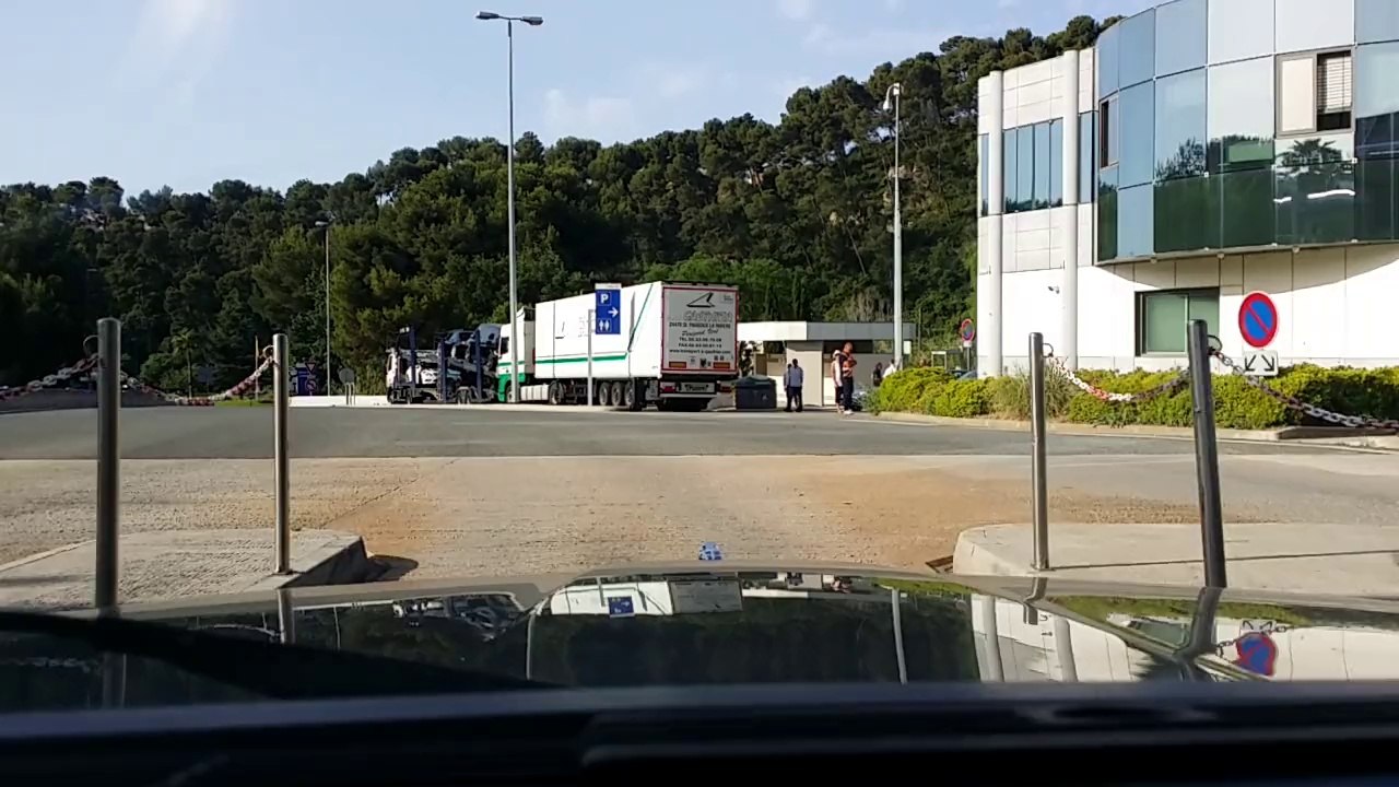 D'Aubagne à Bandol par autoroute
