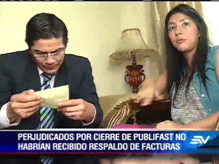 Perjudicados por Publifast pagarán multas por entregar facturas en blanco