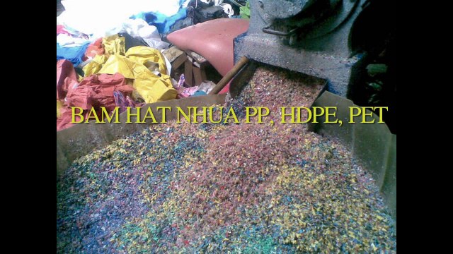 Máy nghiền nhựa, máy trộn nhựa, máy băm nhựa giá rẽ