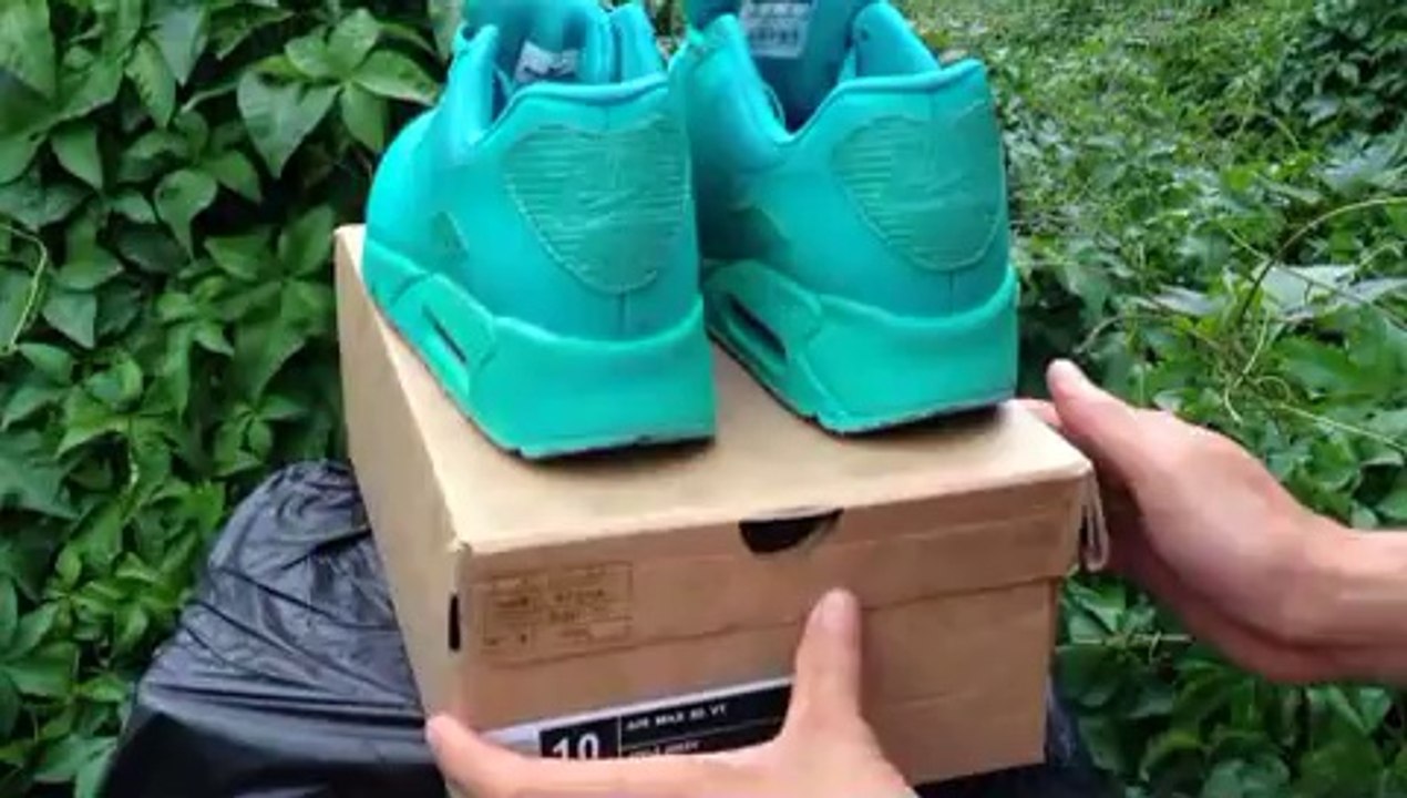 Cheap Nike Air Max 90 Hyperfuse Shoes Water Green For Mens discount order website on tradingaaa.cn