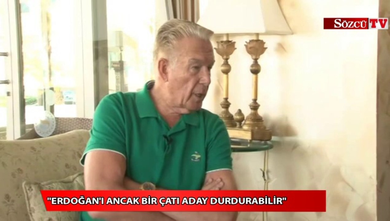 Erdoğan'ı ancak bir çatı aday durdurabilir