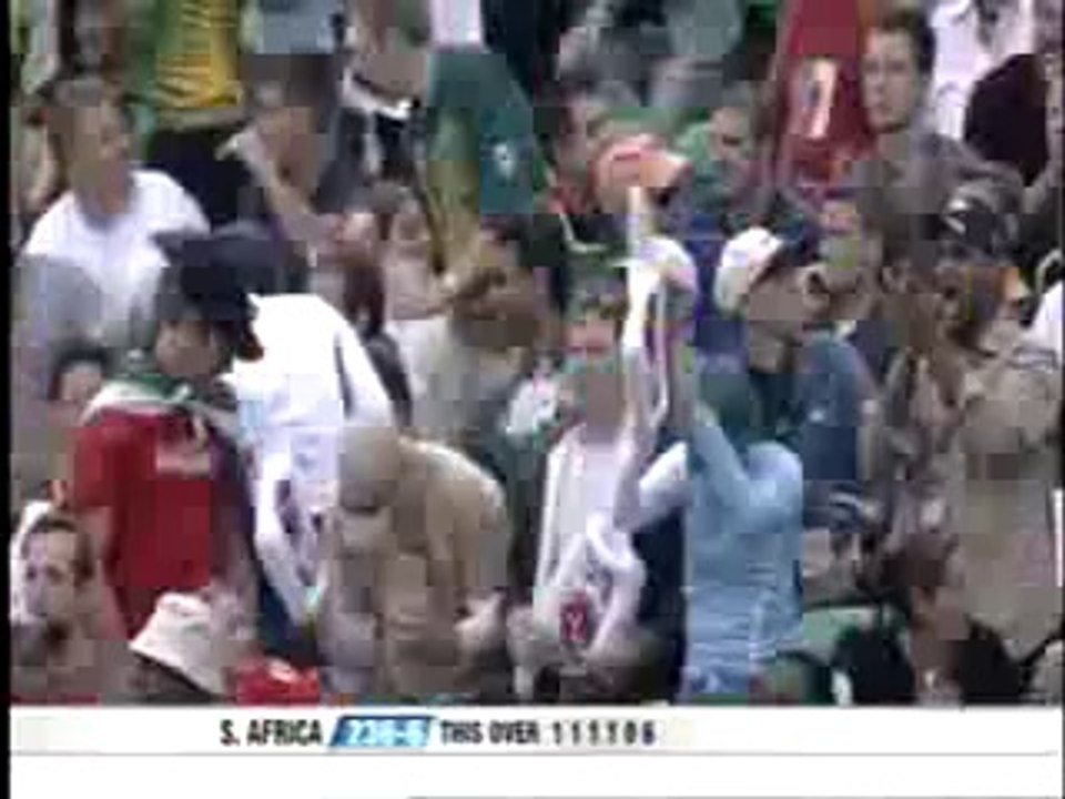 Shaun Pollock, Magnificent straight 6 runs vs West Indies, 2004 Champions Trophy