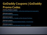 Grab Best GoDaddy Coupons and GoDaddy Promo Codes