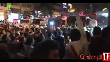 Polis Taksim'e geçilmesine izin vermedi