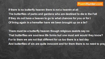 Francis Duggan - There Must Be A Butterfly Heaven