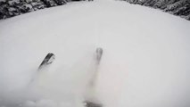 Awesome Ski Double Backflip - GoPro