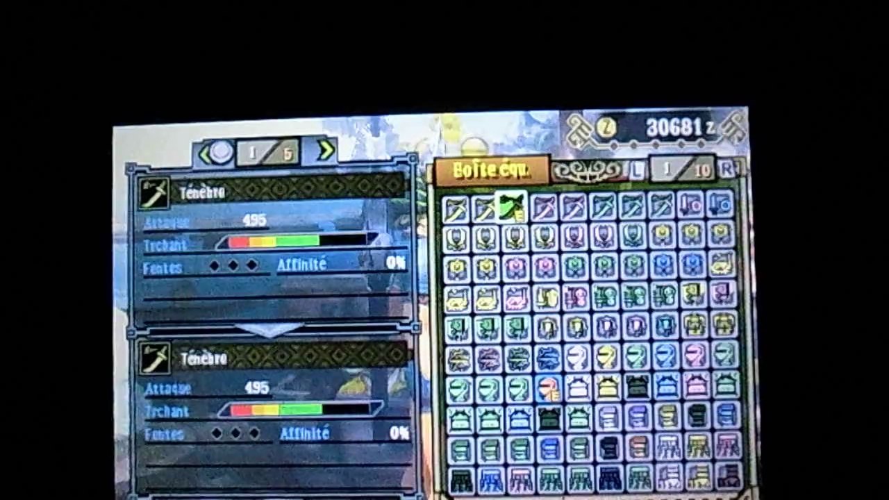 Le coffre d'Erwan.(MH3U)