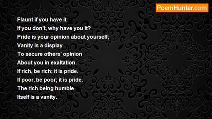 Rm.Shanmugam Chettiar. - The pride and the vanity