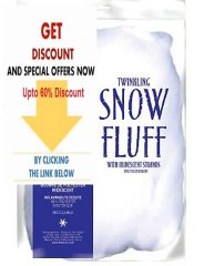Clearance Christmas Twinkle Snow Fluff Review