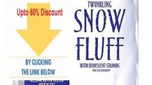 Clearance Christmas Twinkle Snow Fluff Review
