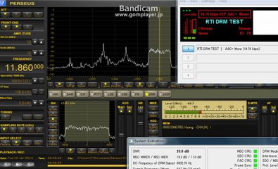 11860 kHz Radio Taiwan Int.DRM test / June 10, 2014