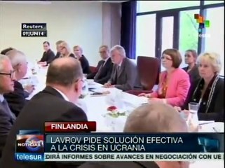 Lavrov expresa confianza en el nuevo presidente de Ucrania