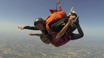 montage photos  saut parachute Emy