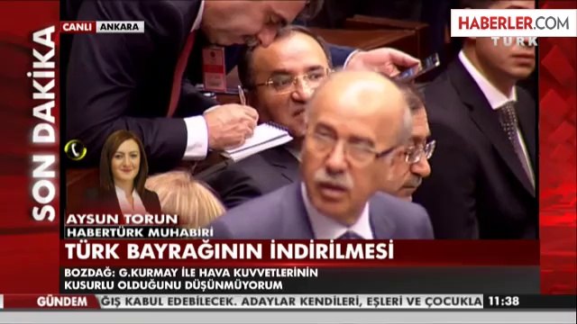 İçişleri Bakanlığı: (Türk Bayrağının İndirilmesi) İki Güvenlik Görevlisi Görevden Uzaklaştırıldı