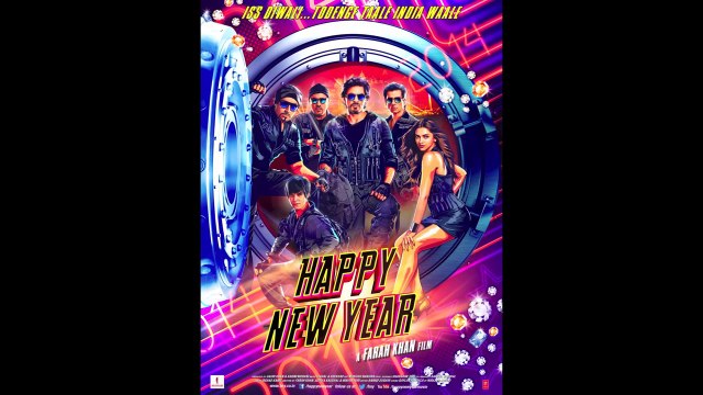 Happy New Year Poster Frist Look - HD - Shahrukh Khan - Deepika Padukone - Abhishek Bachchan - Boman Irani - Sonu Sood