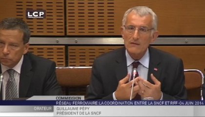 Travaux en séance : Audition de M. Guillaume Pepy, président de la SNCF, par la commission du développement durable