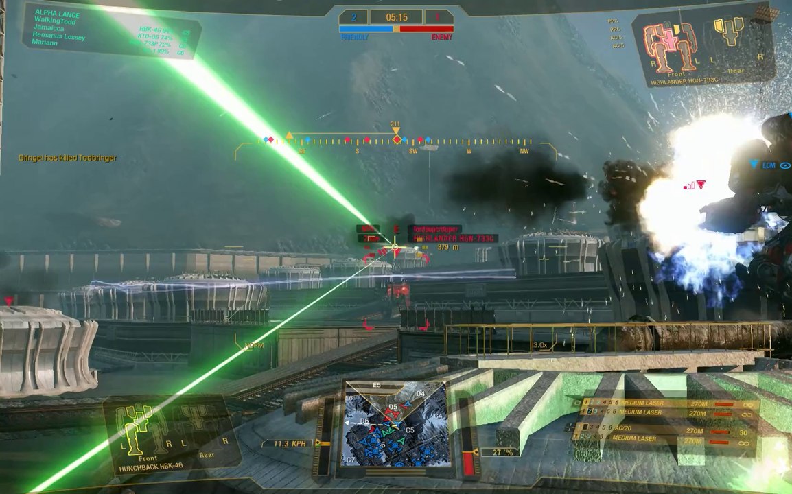 MechWarrior Online Dudes Club MBO Test
