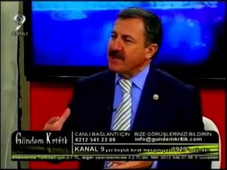 KANAL 9 TV - GÜNDEM KRİTİK PROGRAMI 1. BÖLÜM (3 ŞUBAT 2012)