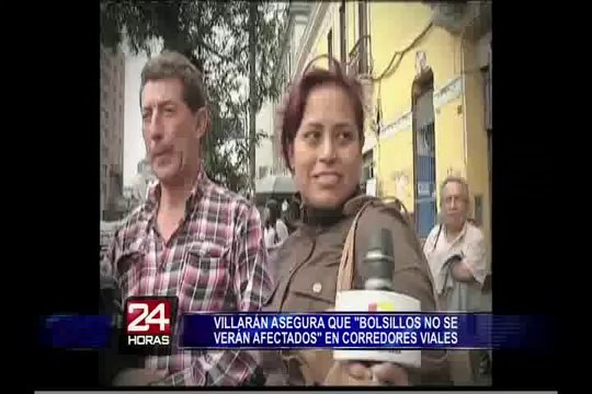 Lima asegura que pasajes en corredores complementarios no afectará a ciudadanos