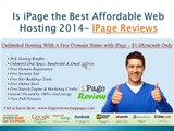 iPage Web Hosting - Fast, Reliable Unlimited Web Hosting Just $1.68/month only