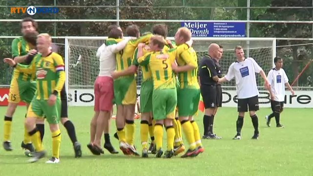 Groen Geel belemmert derde promotie Appingedam - RTV Noord
