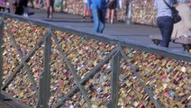 Paris Bridge Partially Collapses Due To Weight Of 'Love Locks'