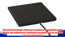 Best buy RCA ANT1450BF Multi-Directional Amplified Digital Flat Antenna (Black),