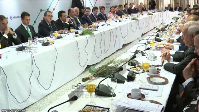 Presidente de México se reúne con empresarios en CEOE